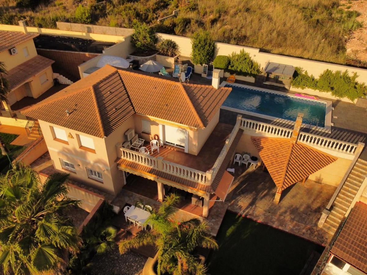 Willa Con Piscina El Vendrell Exterior foto